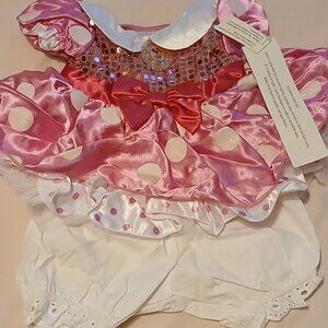 NWT ~Disney Store Minnie Mouse Infant Costume ~ Size 6-9 months
